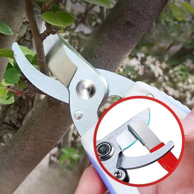 Pruning Sharpening Stone Metal Knife Mini Portable Knife Sharpener Diamond Sharpening Stone For Garden Shears Kithchen Tools