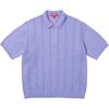 Beaded Zip Polo Lavender