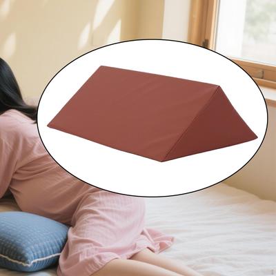 Triangle Pillow for Bed Wedge Bedroom Gift Breathable Back Support Lightweight Elderly