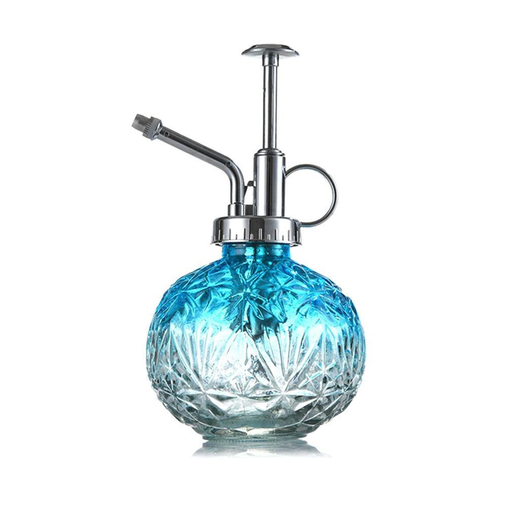 Embossed Glass Plant Sprinkler Kettle Candy Colored Watering Pot Watering Spray Bottle  Garden Tool