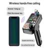 Car Modulator Transmitter FM Transmiter 3.1A Dual USB Port PD Charging 5V Handsfree Fast Charger Car Electronics Accessories