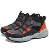 Skechers Versatile Comfortable Mid-Top Kids Boots Kids boots Black Orange 403625L-BKOR