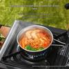 OLOEY Portable Stainless Steel Camping Bowl
