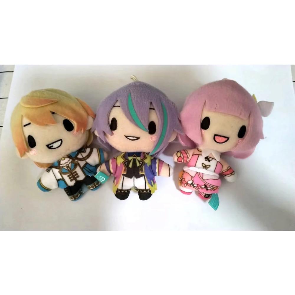 Llavero de Peluche Pjsk de 10 cm Project Sekai Tenma Tsukasa Peluches Rellenos Colgante para Bolso Kawaii Muñeco de Peluche Juguete Regalo