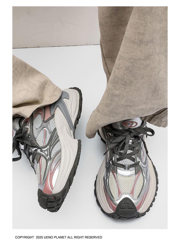 Rattlesnake Dad Sneakers - Retro High-End, Thick Sole, Lightweight & Breathable Summer Casual Shoes for Couples