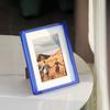 Acrylic Neon Picture Frame Desk Bright Full Colored Decorative Photo Frame for Home Office Bedroom Tabletop Gallery Display