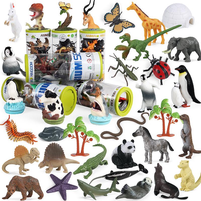 Mini Dinosaur, Insect, and Marine Animal Toys for Kids