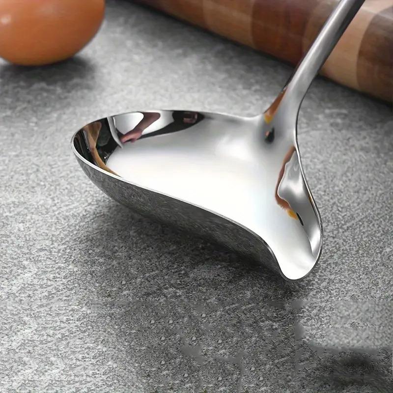 Long Handle Spoon Suitable for Sauces, Garlic, Hot Pot, Stir Fry, Soup Suitable for Restaurants, Catering, Durable Cooking Tools, Kitchen Utensils