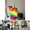 Pferdekopfmaske Halloween Cosplay Kostümzubehör für Erwachsene Gruselig und Realistisch