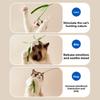 Cat Toy Dog Tail Grass Extra-long Cat Toy Stick Feather Stick Steel Wire Cat Toy Feather Cat Toy Stick Flexible
