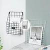 Wall Mounted Mail Organizer Easy To Install Foyer Storage Shelf Economic Wire Basket  Office