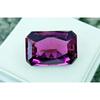 Emerald Cut Natural Ceylon Purple Sapphire 8-9 Ct Beautiful Certified Gemstone
