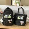 Tutorial Bag Tutorial Bag Carrying Book Bag Girls and Children Primary School Students Letter Pain Bag