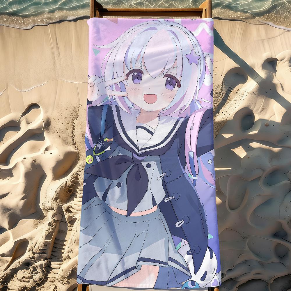 Uzawa Reisa B-Blue A-Archive Towel Sports Quick Dry Travel Camping Gear Sandproof Soft Light Large Beach Towel