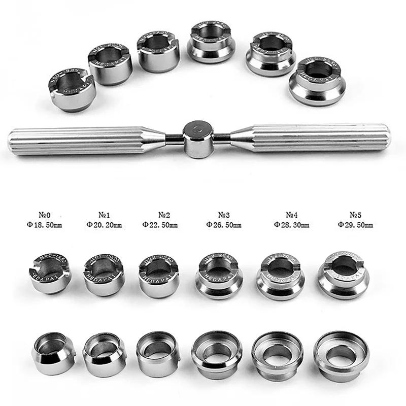 Pro Back Case Opener Cover Remover for Rolex for Tudor Watch Repair Tool Kit 5537 Watch Back Cover Remover Screw Wrench Opener