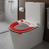 Warm Toilet Seat Cover Cartoon Washable Toilet Cushion Removable Toilet Seat Cushion  Bathroom