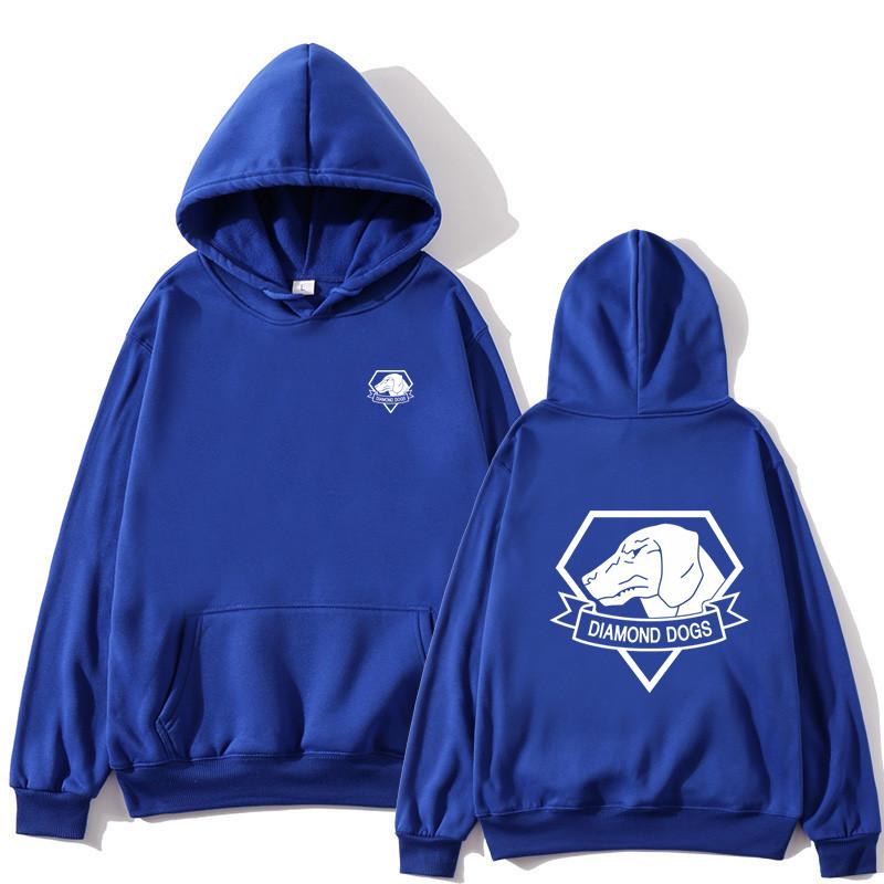 Metal Gear Solid V 5 Diamond Dogs Printed Pattern Hoodie Sportswear Autumn/Winter Men's/Women's Casual Street Harajuku Y2K