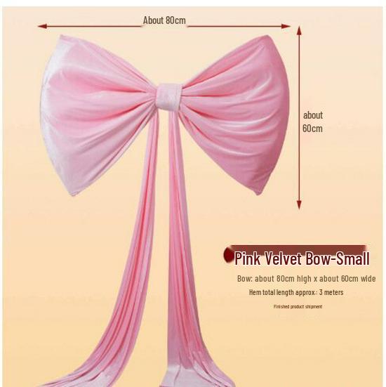 Extra Large Wedding Room Decoration Set: Bows & Streamers for Groom & Bride's Bedroom & Living Room Background