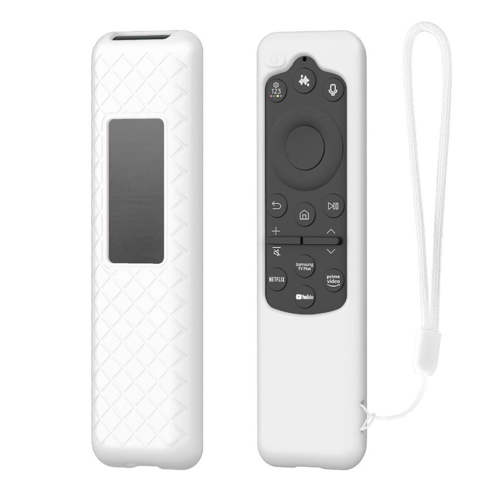 Silicone TV Remote Controller Cover with Lanyard Shockproof Protective Case for Samsung BN59-01432A/BN59-01480L