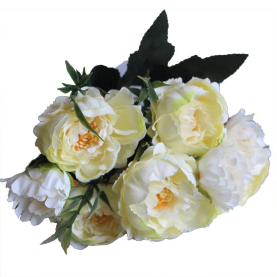 1Pc Artificial Flower Lifelike Multipurpose Silk Cloth Beautiful Decoration Floral for Wedding