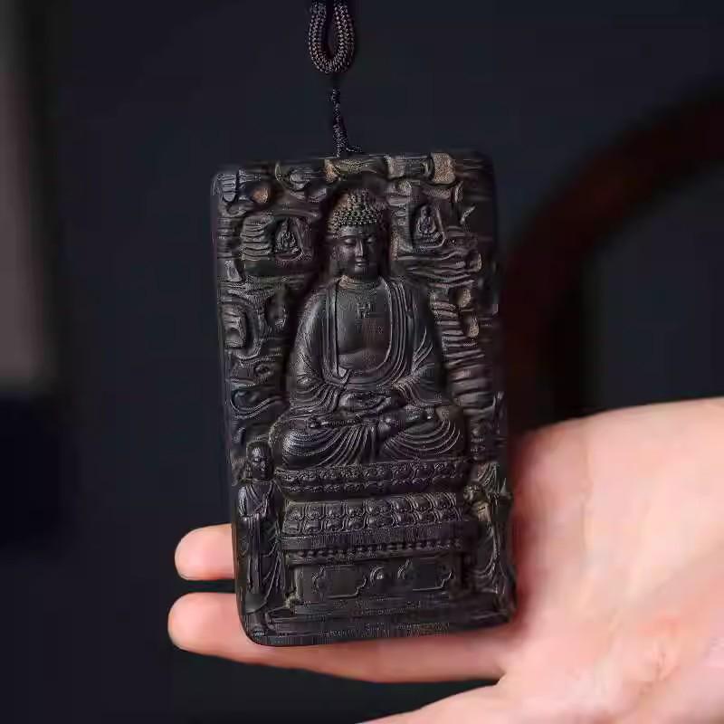 Chengui Zhao Gongming Martial God of Wealth Pendant Necklace – Five Ways God of Wealth Design for Men and Women