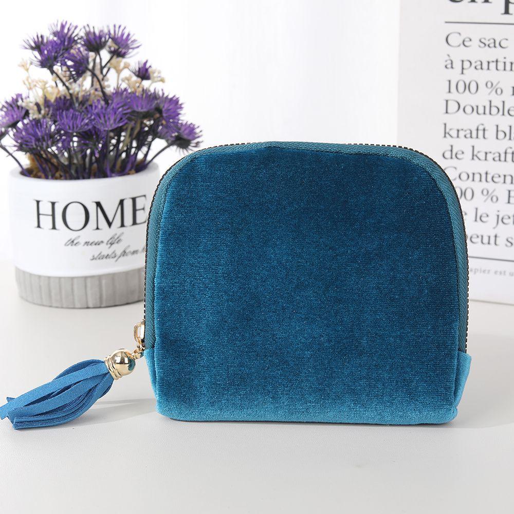 

Hu Yanbin Style Jewelry Storage Bag with Necklace, Earrings, and Bracelet Compartments.