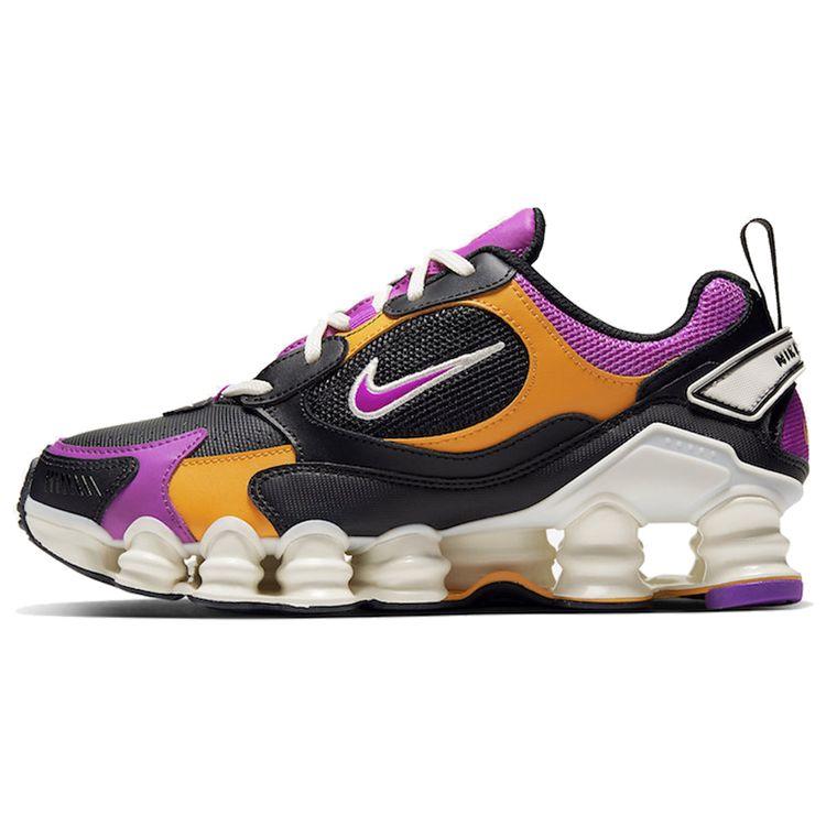 

Nike Shox Nova Фиолетовые женские кроссовки черные AT8046-002