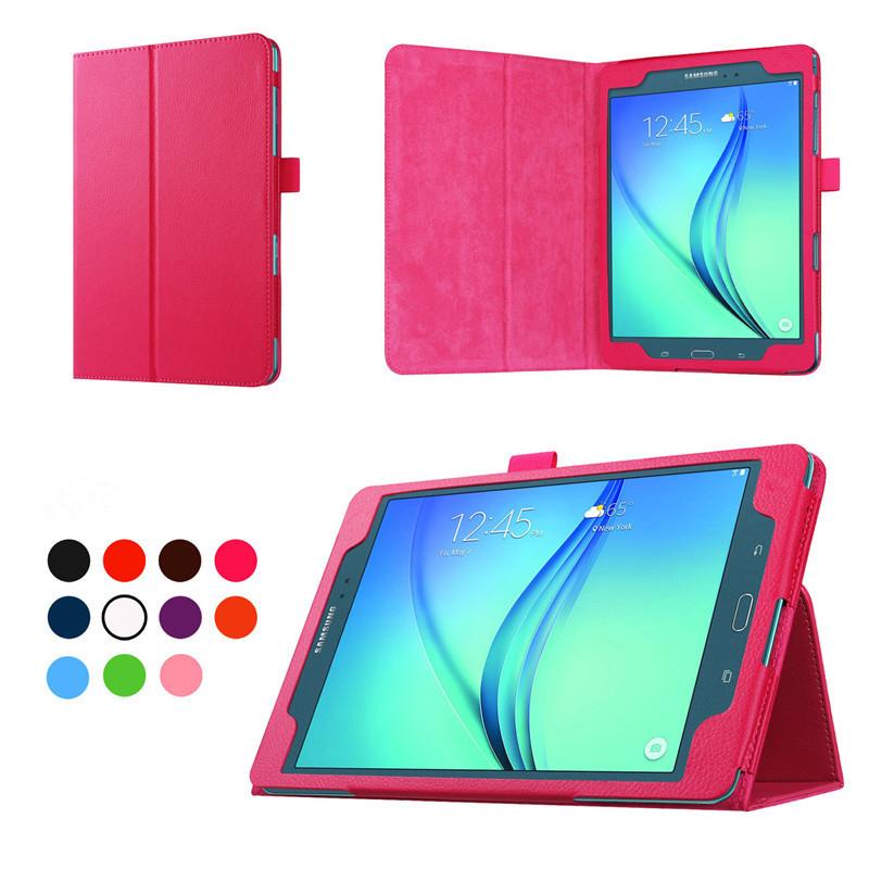 Flip Tablet For Samsung Galaxy Tab A T550 T555 SM-T550 9.7 PU Leather Stand Tablets Funda for Samsung Galaxy Tab a SM T550 Case