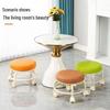 Children's Low Stool with Universal Wheels - Versatile, Movable Chair for Living Room