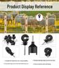 Self-Tapping Insulator Sleeve for Livestock Electronic Pulse Fence