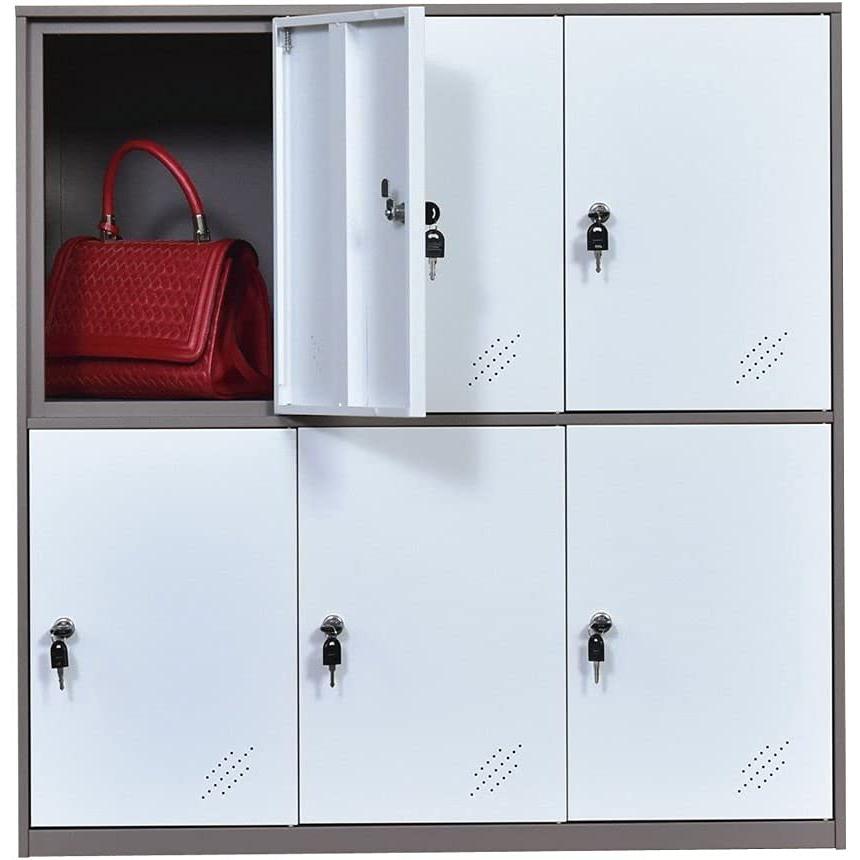 Closet Metal Storage Locker Bedroom Furniture Wardrobe Home Furniture for Babies and Kids Customization
