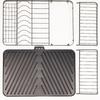 Household Kitchen Carbon Steel Dish Drain Rack Non-slip Simple Chopstick Storage Rack Countertop Type