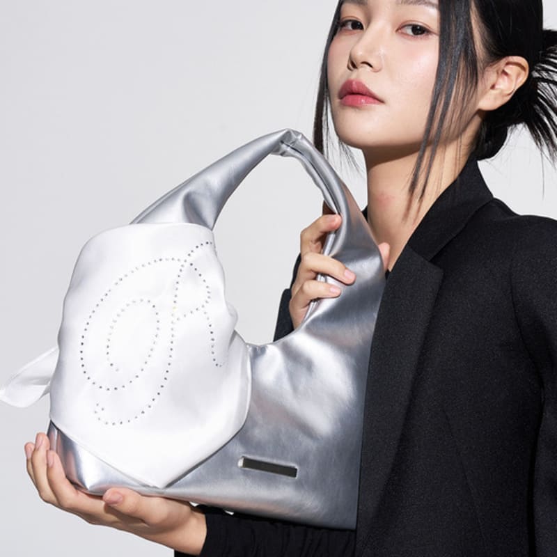 RECLOW R-CUBIC SILK SCARF IVORY Scarf