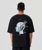 Sudalkeompeoni Cyber Graphic T-Shirt Black