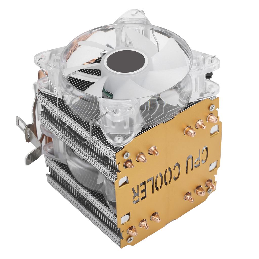 LANSHUO CPU Cooler Computer Supplies 4Pin for Intel LGA775115511561366 AMDAM2AM2+AM3