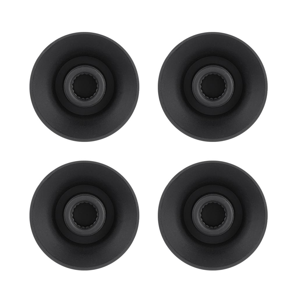 4 PCS Speed Tone Volume Control Knobs for EPI LP Electric Guitar (Black+Gold)