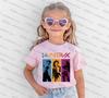 T-shirt a maniche corte Kpop Demon Hunters Genitore Figlio T-shirt Kpop Demon Hunters Carina Moda Casual Harajuku Cotone T-shirt per Bambini