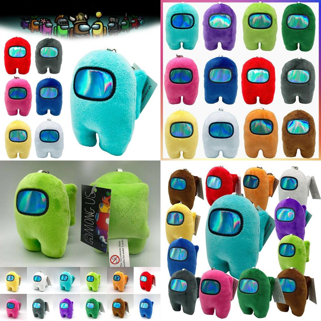 Colorful Among Us Plush Soft Stuffed Toys Doll Perfect For Kids Birthday Gift