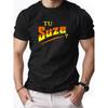 Herren SUZE Muster Sommer Lässiges Rundhals Kurzarm T-Shirt
