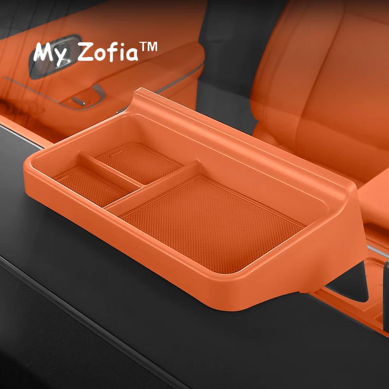 For Leapmotor C10 2024 2025 Car Instrument Center Console Storage Box Mobile Phone Holder Armrest under Storage Box Accessories