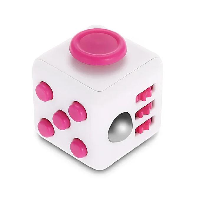 Creative Solid Color Fidget Dice handheld cube Release Stress Autism Anxiety Adult Kids Relief Anti-Stress finger children toys