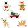 5Pcs/set Christmas Cookie Cutter Gingerbread Xmas Tree Mold Christmas Cake Decoration Tool Navidad Gift DIY Baking Biscuit Mould
