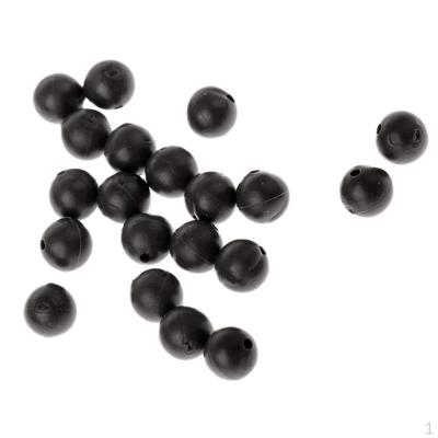20τμχ 5mm Λαστιχένιες Ψαρευτικές Χάντρες Δόλωμα Κυπρίνος Αξεσουάρ Τερματικού Αγκιστρώματος Κατάλληλο για
