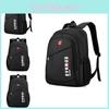 Letter Simple Printed Backpack With Large Capacity For Men Business Computer Bag