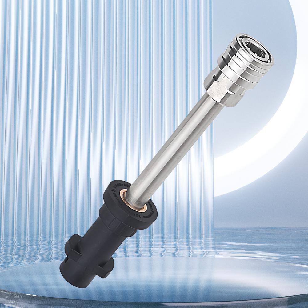 17/43CM Extension Rod 3600 PSI Extender Rod Stainless Steel Extension Wand for High Pressure Wash Gun for Karcher K2 K3 K4 K5 K7