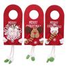 Christmas Decorations for Home Christmas Door Hanging Pendants Santa Door Hanger for Christmas Home New Year Decoration