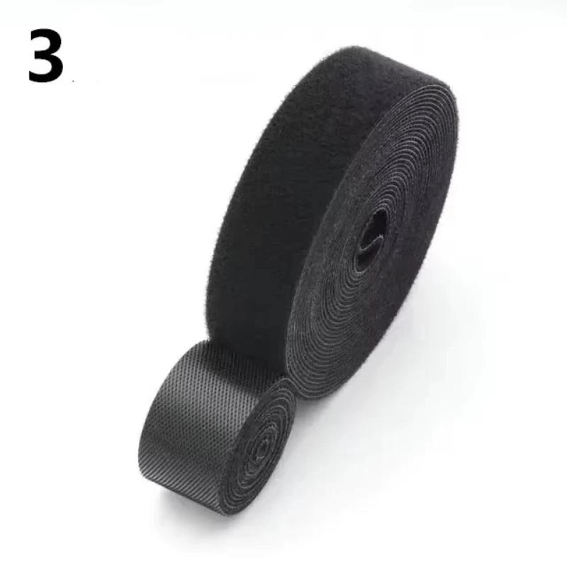 1 Rol 1/3/5 Meter Datakabel Opbergmanager Artefact Herbruikbare Kabelbinder Nylon Vrij Knippen Bureau Draad Organizer Kabel Bindband