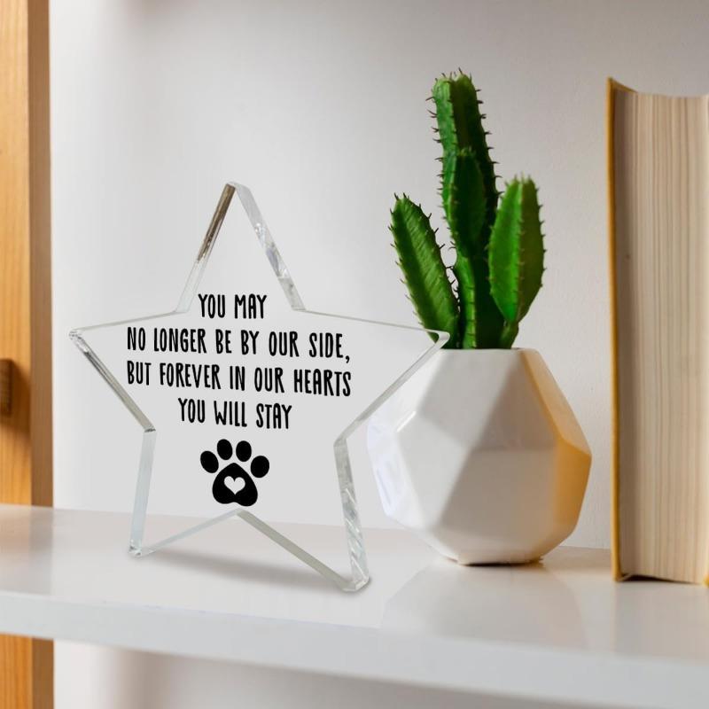 Forever In Heart Pet Memorial - Sympathy Keepsake for Loss of Beloved Pet