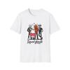 Men Softstyle T-Shirt Skeleton Ghost Pumpkin Funny Squad Fall Halloween