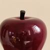 Ceramic Red Fruit Toothpick Dispenser Dental Floss Toothpick Holder Home Office Restaurant Kitchen Desktop Toothpick Organizer Container